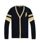 ralph lauren hommes chandail manche longue fashion pas cher bleu jaune